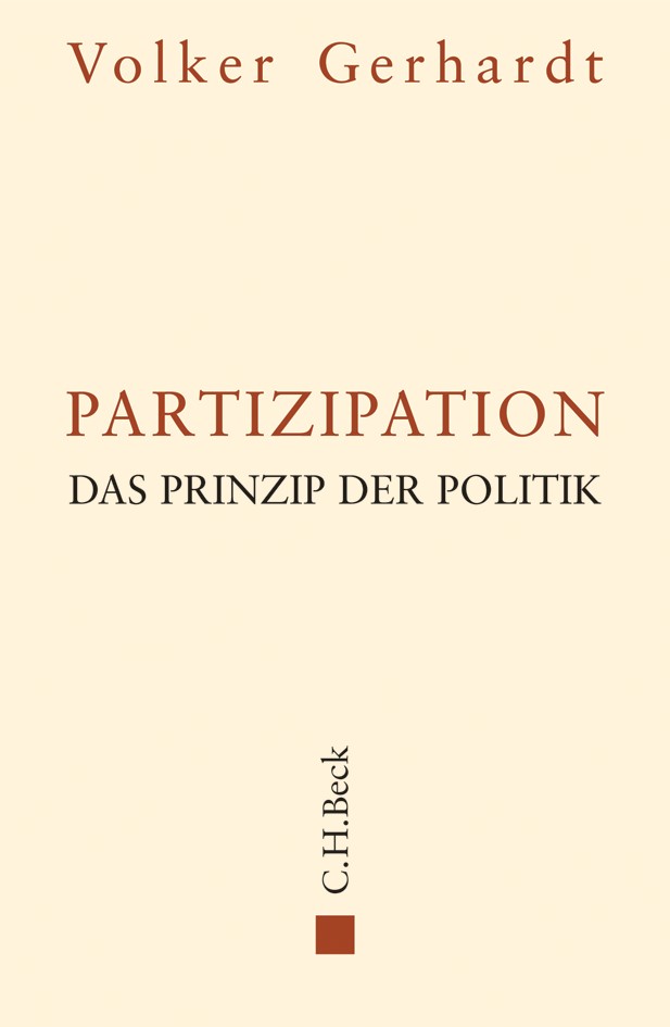 Cover: Gerhardt, Volker, Partizipation
