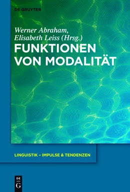 Abbildung von Abraham / Leiss | Funktionen von Modalität | 1. Auflage | 2013 | beck-shop.de