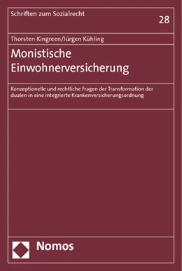 Abbildung von Kingreen / Kühling | Monistische Einwohnerversicherung | 1. Auflage | 2013 | 28 | beck-shop.de