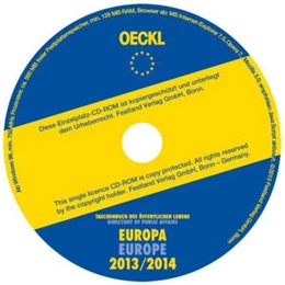 Abbildung von Oeckl | OECKL Taschenbuch des Öffentlichen Lebens - Europa 2013/2014 • CD-ROM | 18. Auflage | 2013 | beck-shop.de
