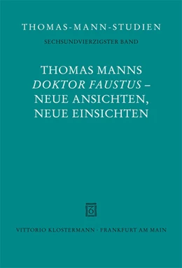 Abbildung von Detering / Marx | Thomas Manns 