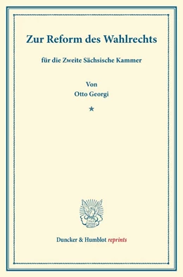 Abbildung von Georgi | Zur Reform des Wahlrechts | 1. Auflage | 2013 | beck-shop.de