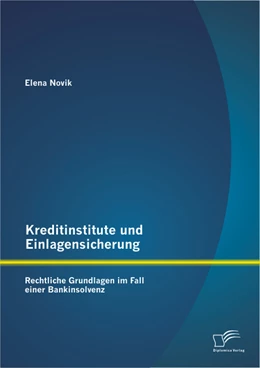 Abbildung von Novik | Kreditinstitute und Einlagensicherung | 1. Auflage | 2013 | beck-shop.de