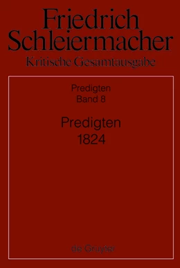 Abbildung von Kunz | Predigten 1824 | 1. Auflage | 2013 | beck-shop.de