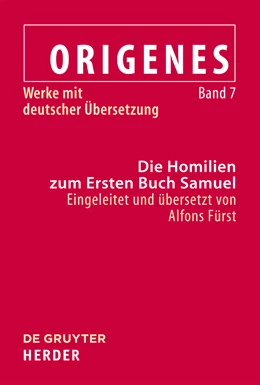 Abbildung von Fürst | Die Homilien zum Ersten Buch Samuel | 1. Auflage | 2014 | beck-shop.de
