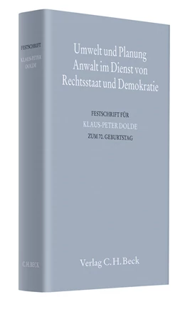 Abbildung von Umwelt und Planung | 1. Auflage | 2014 | beck-shop.de
