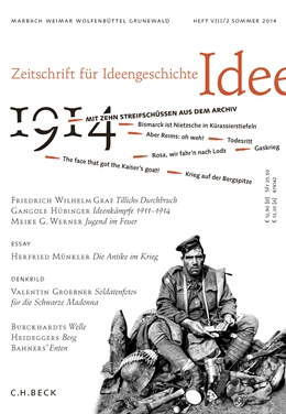 Abbildung von Zeitschrift für Ideengeschichte Heft VIII/2 Sommer 2014 | 1. Auflage | 2014 | beck-shop.de