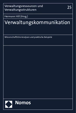 Abbildung von Hill (Hrsg.) | Verwaltungskommunikation | 1. Auflage | 2013 | 25 | beck-shop.de