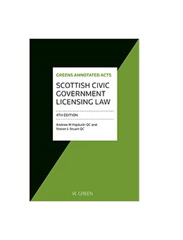 Abbildung von Hadjucki / Stuart | Scottish Civic Government Licensing Law | 1. Auflage | 2016 | beck-shop.de