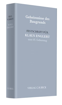 Abbildung von Geheimnisse des Baugrunds | 1. Auflage | 2014 | beck-shop.de