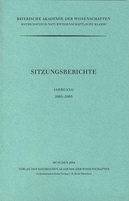 Cover:, Jahrgang 2001 - 2003