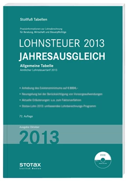 Abbildung von Lohnsteuer Jahresausgleich 2013 | 1. Auflage | 2014 | beck-shop.de