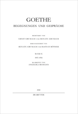 Abbildung von von Goethe | Goethe - Begegnungen und Gespräche | 1. Auflage | | beck-shop.de