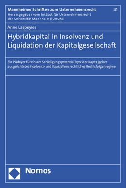 Abbildung von Laspeyres | Hybridkapital in Insolvenz und Liquidation der Kapitalgesellschaft | 1. Auflage | 2014 | 41 | beck-shop.de