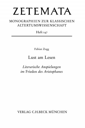 Cover: Fabian Zogg, Lust am Lesen