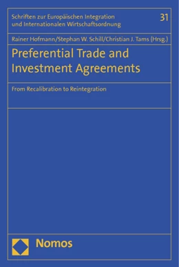 Abbildung von Hofmann / Schill | Preferential Trade and Investment Agreements | 1. Auflage | 2013 | 31 | beck-shop.de