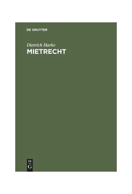 Abbildung von Harke | Mietrecht | 1. Auflage | 1997 | beck-shop.de