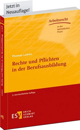 Abbildung von Lakies | Rechte und Pflichten in der Berufsausbildung | 2. Auflage | 2014 | Band 35 | beck-shop.de