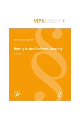 Abbildung von Günther / Bach | Betrug in der Sachversicherung | 1. Auflage | 2013 | 2 | beck-shop.de