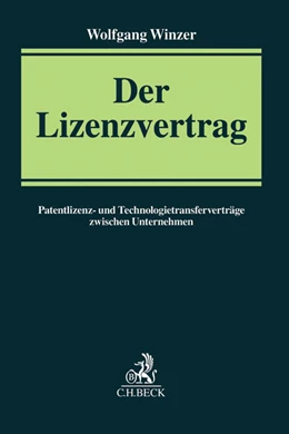 Abbildung von Winzer | Der Lizenzvertrag | 1. Auflage | 2014 | beck-shop.de
