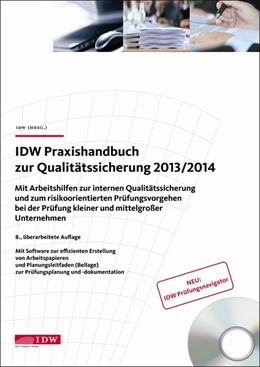 Abbildung von IDW | IDW Praxishandbuch zur Qualitätssicherung 2013/2014 | 8. Auflage | 2013 | beck-shop.de