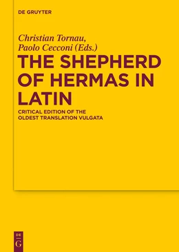 Abbildung von Tornau / Cecconi | The Shepherd of Hermas in Latin | 1. Auflage | 2014 | beck-shop.de