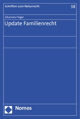 Abbildung von Hager | Update Familienrecht | 1. Auflage | 2013 | beck-shop.de