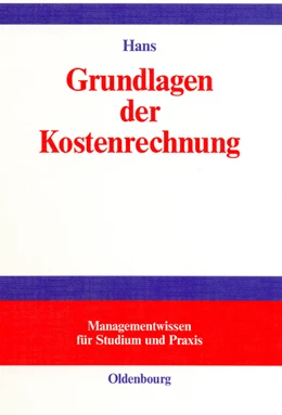 Abbildung von Hans | Grundlagen der Kostenrechnung | 1. Auflage | 2010 | beck-shop.de