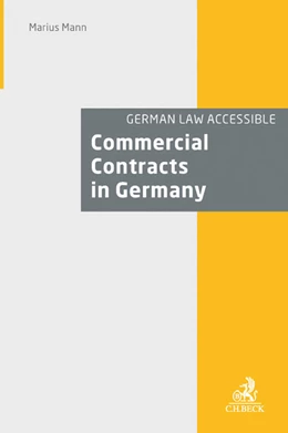Abbildung von Mann | Commercial Contracts in Germany | 1. Auflage | 2015 | beck-shop.de