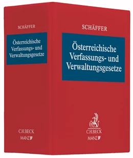 Abbildung von Schäffer | Österreichische Verfassungs- und Verwaltungsgesetze Ordner 100 mm • 1 Ersatzordner (leer) | 1. Auflage | | beck-shop.de
