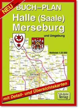 Abbildung von Buchstadtplan Halle (Saale) , Merseburg und Umgebung 1 : 20 000 | 6. Auflage | 2013 | beck-shop.de