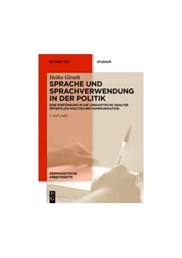 Abbildung von Girnth | Sprache und Sprachverwendung in der Politik | 2. Auflage | 2015 | 39 | beck-shop.de