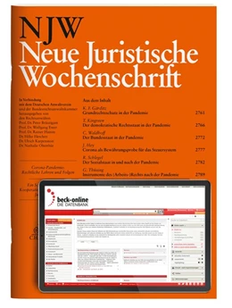 Abbildung von NJW • Neue Juristische Wochenschrift | 71. Auflage | 2023 | beck-shop.de