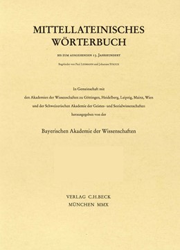 Cover:, Mittellateinisches Wörterbuch  43. Lieferung (hospitalarius - illibezzus)