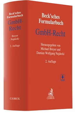 Abbildung von Beck'sches Formularbuch GmbH-Recht | 2. Auflage | 2024 | beck-shop.de