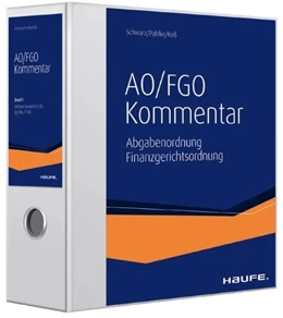 Abbildung von Schwarz / Pahlke | AO/FGO Kommentar | 1. Auflage | 2024 | beck-shop.de