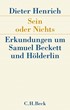 Cover: Henrich, Dieter, Sein oder Nichts