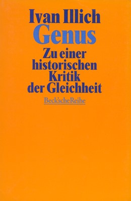 Cover: Illich, Ivan, Genus