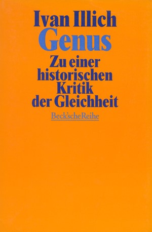 Cover: Ivan Illich, Genus