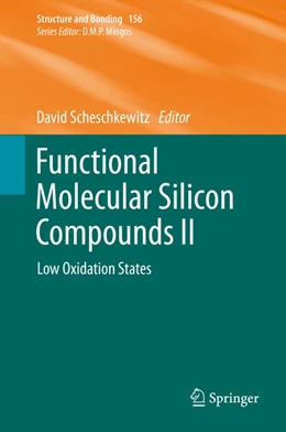 Abbildung von Scheschkewitz | Functional Molecular Silicon Compounds II | 1. Auflage | 2014 | 156 | beck-shop.de