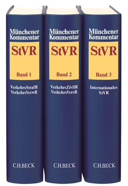 Abbildung von Münchener Kommentar zum Straßenverkehrsrecht: StVR | 1. Auflage | | beck-shop.de