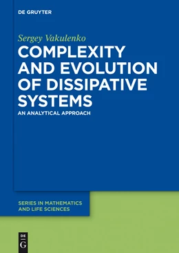 Abbildung von Vakulenko | Complexity and Evolution of Dissipative Systems | 1. Auflage | 2013 | 4 | beck-shop.de