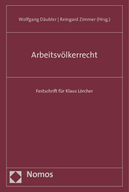 Abbildung von Däubler / Zimmer | Arbeitsvölkerrecht | 1. Auflage | 2013 | beck-shop.de