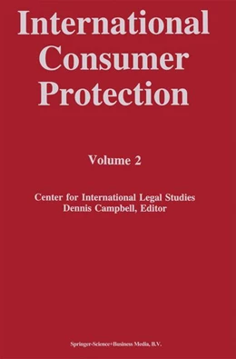 Abbildung von Campbell | International Consumer Protection | 1. Auflage | 1995 | beck-shop.de