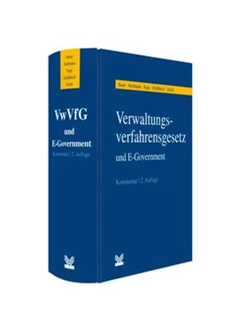 Abbildung von Bauer / Heckmann | Verwaltungsverfahrensgesetz (VwVfG) | 2. Auflage | 2014 | beck-shop.de
