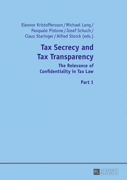 Abbildung von Lang / Kristofferson | Tax Secrecy and Tax Transparency | 1. Auflage | 2013 | beck-shop.de