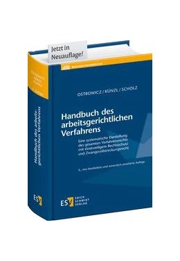 Abbildung von Ostrowicz / Künzl | Handbuch des arbeitsgerichtlichen Verfahrens | 5. Auflage | 2014 | beck-shop.de