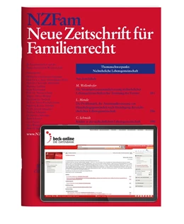 Abbildung von NZFam • Neue Zeitschrift für Familienrecht | 5. Auflage | 2022 | beck-shop.de