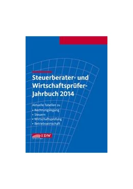 Abbildung von Steuerberater- und Wirtschaftsprüfer-Jahrbuch 2014 | 32. Auflage | 2013 | beck-shop.de