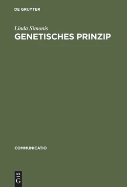 Abbildung von Simonis | Genetisches Prinzip | 1. Auflage | 2013 | beck-shop.de